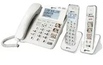 Geemarc Pack SENIOR 295 Schnurgebundenes Seniorentelefon Anrufbeantworter,