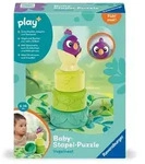 Play+ Baby-Stapel-Puzzle: Vogelnest - ab 6 Monate