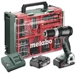 Metabo SB 18 L BL Set 613157710 Akku-Schlagschrauber 65 Nm 18 V Anzahl mitgelieferte
