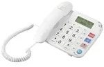 Renkforce RF-DP-400 Schnurgebundenes Seniorentelefon Freisprechen LC-Display Wei&szlig;