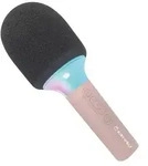 KIDYWOLF - Mikrofon Bluetooth mit Licht rosa