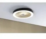 Paulmann 71180 Volea LED-Deckenleuchte LED 4 W, 18.5W Schwarz, Gold