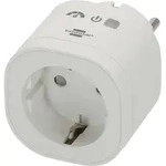 Brennenstuhl 1294880 Wi-Fi Smarte WLAN-Steckdose Innenbereich, Steckdose 3680W