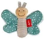 sigikid 43372 - Baby Knister-Greifling Schmetterling, blaugr&uuml;n