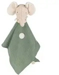 sigikid 39927 - Musselintuch Elefant Tiny Tissues, Schnuffeltuch