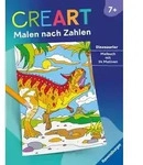 CreArt Malen nach Zahlen ab 7: Dinosaurier
