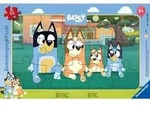 Kinderpuzzle 15 Teile - Bluey und ihre Familie