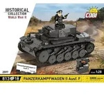 COBI Historical Collection 2597 - Panzerkampfwagen II Aus.f, World War II, 1:28