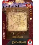 Puzzle The Lord of the Rings Middle Earth 1000 Teile