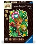 Wooden Puzzle 150 Teile - Marvel Groot
