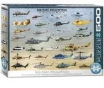 Family Puzzle 500 Teile - Oversize - Military Helicopters