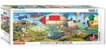 Panoramic Puzzle 1000 Teile - The Great Race
