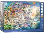 Puzzle 2000 Teile - Unicorn Fantasy