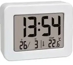 TFA Dostmann 60.2044.02 Quarz Wecker Wei&szlig; Alarmzeiten 1