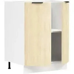 K&uuml;chenschrank 60 cm Unterschrank Dreht&uuml;ren Fasola