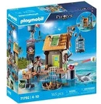 PLAYMOBIL 71792 Piratenhafen mit Seer&auml;uber-Gef&auml;ngnis