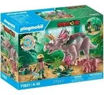 PLAYMOBIL 71821 Triceratops mit Jungtier
