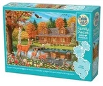 Cobble Hill H&auml;uschen mit Teich 350 Teile