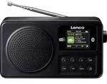 Lenco PDR-033BK Kofferradio DAB+, FM Schwarz