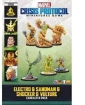 Marvel Crisis Protocol - Electro & Sandman & Shocker & Vulture DE/EN/ES/FR