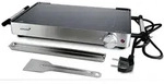 Korona Tischgrill stufenloser Temperaturregler Silber, Schwarz