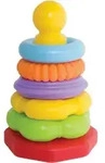 Simba 104018158 - ABC Ringpyramide 6-teilig