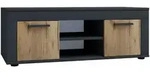 Holz TV Lowboard M&ouml;bel Fernsehschrank Usilo L