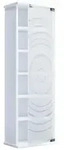 Holz CD DVD Stand Regal Schrank Glast&uuml;r Tilano M