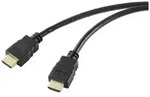 SpeaKa Professional HDMI Anschlusskabel HDMI-A Stecker, HDMI-A Stecker 1.50 m Schwarz