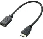 SpeaKa Professional HDMI Verl&auml;ngerungskabel HDMI-A Stecker, HDMI-A Buchse 0.30m