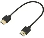 SpeaKa Professional HDMI Anschlusskabel HDMI-A Stecker, HDMI-A Stecker 0.20m Schwarz