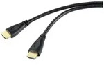 SpeaKa Professional HDMI Anschlusskabel HDMI-A Stecker, HDMI-A Stecker 0.50 m Schwarz