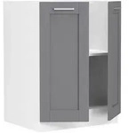K&uuml;chenschrank 60 cm Unterschrank Dreht&uuml;ren Colura