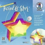 URSUS Laternenzeit / Home Decoration Twinkle Star Aquarell, Stern Bastel-Set als