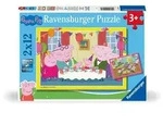 Kinderpuzzle 2x12 Teile - Peppa Wutz - Zeit zu feiern!