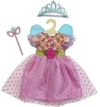 Puppenkleid ''Prinzessin Lillifee'' mit Glitzerkrone und Augenmaske, 3-teilig,