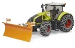 bruder Traktor Claas Axion 950 mit Schneeketten und R&auml;umschild 46cm