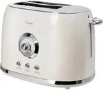BiKitchen nostalgia 200 Toaster Cremewei&szlig; (gl&auml;nzend)