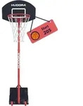 HUDORA 71640 - Basketballst&auml;nder Start 205, red, transportabel