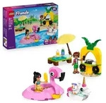 LEGO Friends 42658 Poolparty mit Einhorn und Flamingo, Spielzeug