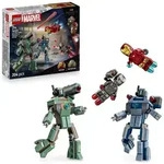 LEGO ǀ Marvel 76320 Iron Man & War Machine vs. Hammer-Drohnen, Spielzeug