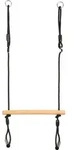 small foot 12409 - Trapezschaukel mit Turnringen Black Line