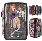 TOPModel 3 Fach Federtasche REBEL KITTY