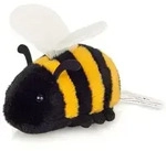 Teddy Hermann 926634 - Biene, 11 cm, Pl&uuml;schtier