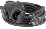AS Schwabe 60445 Strom Verl&auml;ngerungskabel 16 A Schwarz 5.00 m H07RN-F 3G 2,5 mm2