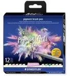 STAEDTLER Schreib- und Zeichbedarf pigment brush Fasermaler Pinselspitze, Pastel