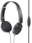 Renkforce RF-HS-130 On Ear Kopfh&ouml;rer kabelgebunden Stereo Schwarz