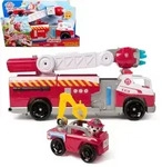 PAW Patrol Fire Rescue - Marshalls Deluxe Feuerwehr-Truck, 50 cm lang, mit Marshall
