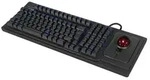 Keysonic KSK-8202ELU-T (DE) Kabelgebunden Tastatur Deutsch, QWERTZ Schwarz mit
