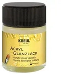 KREUL Acryl Glanzlack auf Kunstharzbasis 50 ml, f&uuml;r Holz, Pappe, Stein, Keramik und